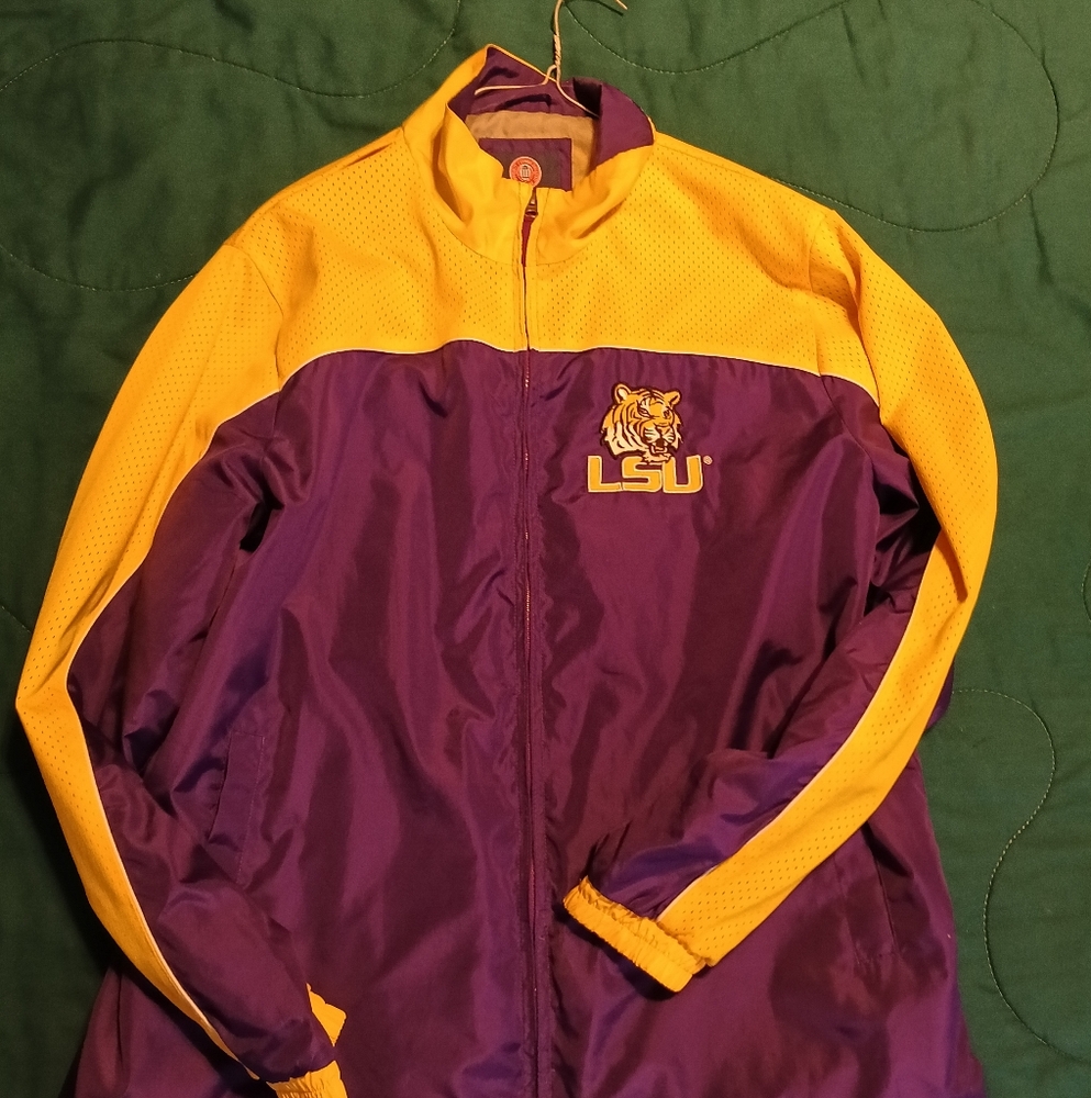 LSU Purple and Yellow Jacket (Size Mens Large)